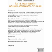 12 Ayda Bebeğin Gelişimi - Beslenmesi Oyunları: Anneciğim Beni Tanıyor Musun? (Kapak Değişebilir)