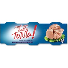 Kalite Tonla Bitkisel Yağlı Ton Balığı 3X75 gr