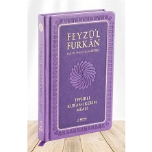 Happy Trend Furkan Tefsirli Kur'an-I Kerim Meali (Sempatik Cep Boy - Tefsirli Meal - Ciltli) - Lila