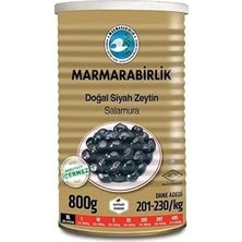 Happy Trend Salamura Siyah Zeytin Teneke (Xl) 800 gr