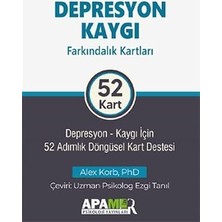 Kaygı Farkındalık Kartları 52 Kart: Depresyon-Kaygı Için 52 Adımlık Döngüsel Kart Destesi