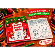 Orkide Matbaacilik Yeni Yıl Çocuklara Özel Boyama Kitabı Yılbaşı & New Year
