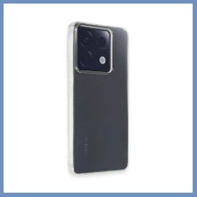 Yuva Izi Poco X6 Uyumlu Kılıf Lüx Şeffaf Silikon Ajs