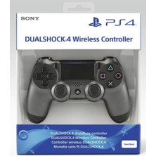 Elvita Sony DualShock V2 Gri Renk Kalite Joystick Oyun Kolu Playstation 4 ve PC Uyumlu