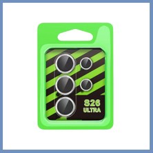 Yuva Izi Samsung Galaxy S26 Ultra Uyumlu Raze Metal Kamera Lens - Gümüş Ajs