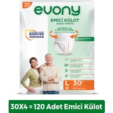 Evony Emici Külot Unisex L Beden 120 Adet