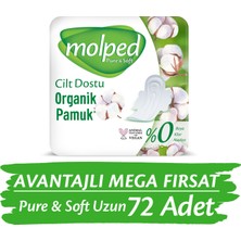 Molped Pure&Soft Uzun Avantajlı Mega Fırsat Paketi 72 Adet