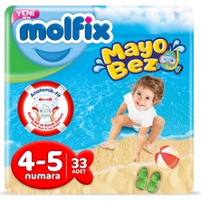 Molfix Mayo Bebek Bezi 4-5 Beden 33 Adet 9-15 kg