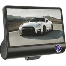 Bin1çeşit Çift Lensli Araç Dvr Kamera 4 Inç Ekran G Sensörlü