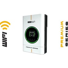 Mexxsun 24V 4kw Tam Sinüs Akıllı Inverter Premium Serisi