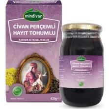 Mindivan Minidvan Civan Perçemli Hayıt Tohumlu Macun 420 Gram