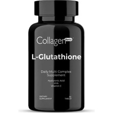 Collagen Forte Platinum L-Glutathione Hyalüronik Asit ve Vitamin C 30 Tablet Besin Takviyesi