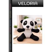 Veloria Delux Serisi Sevimli Peluş Oyuncak Panda Hediyelik Eşya Oyun Arkadaşı Eğlenceli Ürün