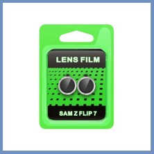 Yuva Izi Samsung Galaxy Z Flip 7 Raze Metal Kamera Lens - Gümüş Ajs