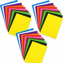 30 Adet A4 Renkli Elişi Kağıdı – 10 Farklı Canlı Renk, Her Renkten 3 Adet – 21 x 29,7 cm 80 gr – Kesme, Katlama, Hobi, Okul ve Sanat Etkinlikleri Için