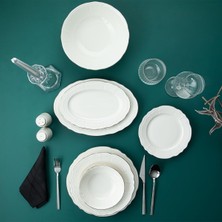 Odea Tiffany Platin 30 Parça 6 Kişilik Yemek Takımı