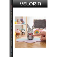 Veloria Özel Seri Hediye Aktivite Eğlence Aracı Eşek Tasarımlı - 12'li Paket - Yumuşak Oyuncak