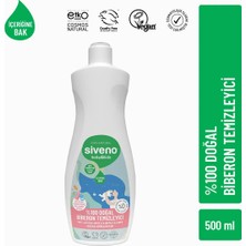 Siveno %100 Doğal Emzik & Biberon Temizleyici Elde Bulaşık Sabunu Bitkisel Nemlendirici Vegan 500 ml