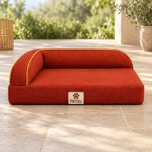Patiyu Kedi Köpek Yatağı Corner Seat - Kahve