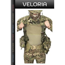 Veloria Özel Seri Çeçen Yeleği Silah Kılıflı Avcılık Doğa Sporları Seyahat