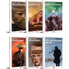 Klasik Dünya Edebiyatı Seti, 6 Kitap, Muhteşem Gatsby, Insancıklar, Zacharius Usta, Savaş Sanatı, Insan Nedir?, Genç Bir Doktorun Anıları