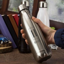 Hediyesec Isme Özel Şişe Çelik Termos