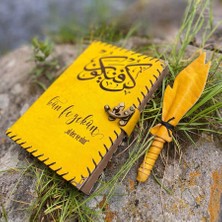Hediyesec Kün Feyekün Tasarımlı Deri Defter