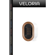 Veloria Premium CF51 Taşınabilir, 800W Masaüstü Fanlı Isıtıcı Bireysel Hafif