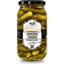 Vafi Turşu Serisi Salatalık Kornişon Turşusu 1000CC-500GR