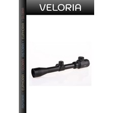 Veloria Delux Serisi Lens Kapaklı Net Görüş Açık Hava 3-9X32E Spike Zoomlu Dürbünü