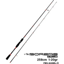 Fujin Boreas 258CM 1-20GR Orange Lrf Kamışı