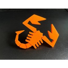 Edexport Scorpion Turuncu Bagaj Arması 3m 3D Abs Fiat / Tofaş Şahin