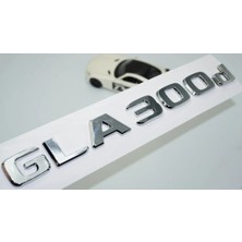 Edexport Gla 300D Bagaj Krom Abs 3m 3D Yazı Logo Benz Ile Uyumlu