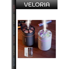 Veloria Özel Seri Çalışma Masası Modern Seçenek Hava Düzeni Yuvarlak Petek Tasarımlı Rgb Nemlendiric