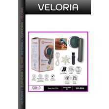 Veloria Premium Gardırop Düzeni Tekstil Düzenleme Kıyafet Düzenleyici Saplı Oval Tiftik Makinesi