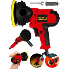 Held Power 450W Devir Ayarlı Dikey Polisaj Makinesi 125MM Pasta Cila Makinesi