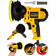 Held Power 450W Devir Ayarlı Dikey Polisaj Makinesi 125MM Pasta Cila Makinesi