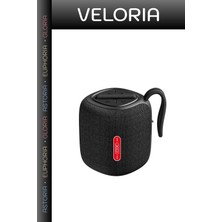 Veloria Yeni Nesil Ses Ünitesi Telefon Aksesuarı F38 5W Mikrofonlu Bluetooth Hoparlör