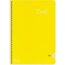 Keskin Color Keskin A4 72 Yp.kareli Pp Kp.spiralli Cool Defter