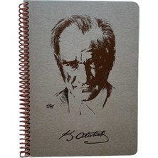 Keskin Color Keskin 16,5*22,5 80YP Çizgili Funky Defter-Atatürk