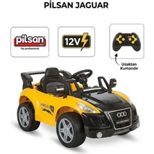 Pilsan Jaguar K.akülü Araba 12V Sarı