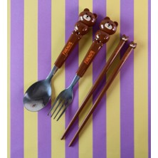 Giftmoda Çatal Kaşık ve Chopstick Seti