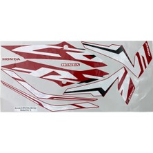 Moto Sticker 54 Honda CRF 250 L Etiket Seti No:3