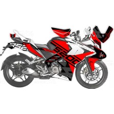 Kaly Bajaj Pulsar RS 200  Race Sport Design Sticker Set