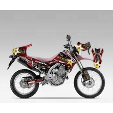 Moto Sticker 54 Honda CRF 250 L Rockstar Desing Sticker Set No:35