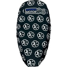 Modifiye Mondial 125/150 MH Drift Sele Kılıfı Yıldız Beyaz