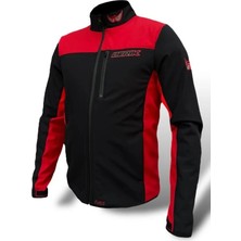 Kaly Berik Force Kırmızı Softshell Kışlık Motosiklet Montu