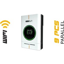 Mexxsun 48V 6kw Tam Sinüs Akıllı Inverter Premium Serisi