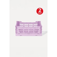 2 Adet - Aykasa Minibox Orchid Katlanabilir Kasa 261710