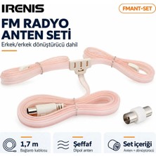 IRENIS Tuner, Müzik Sistemi için FM Radyo Anteni Seti (erkek/dişi)